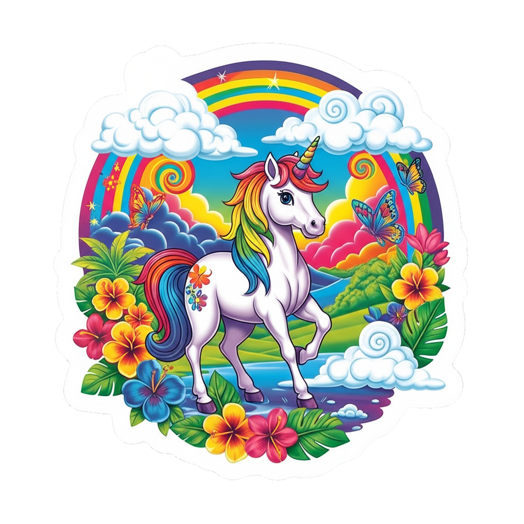 Lisa Frank Inspired