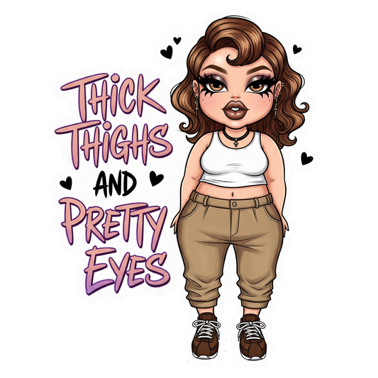 Thick Thighs and Pretty Eyes