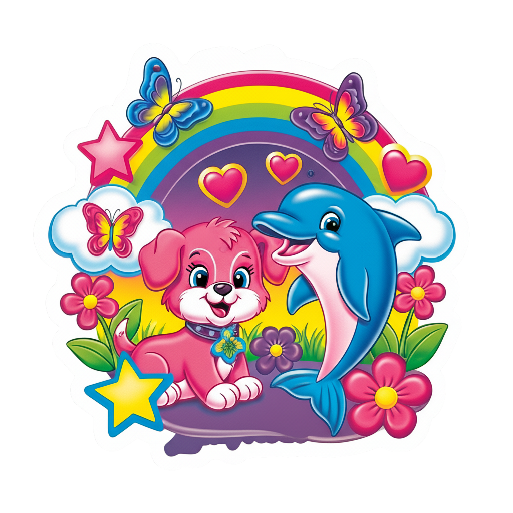 Lisa Frank Inspired