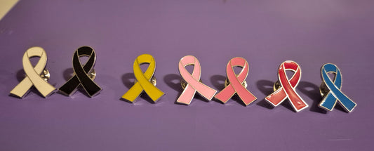 Mini Awareness Ribbon Pin