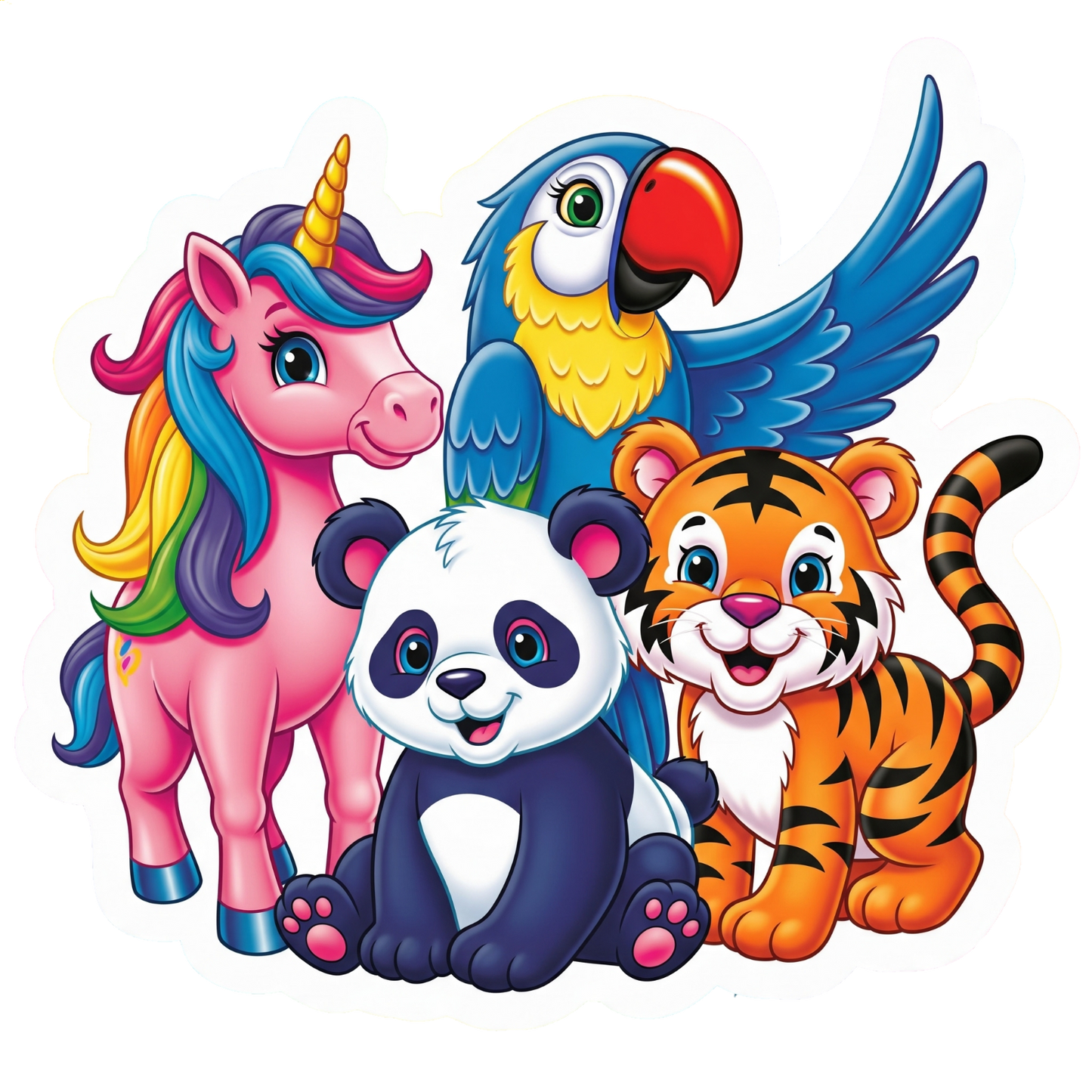 Lisa Frank Inspired