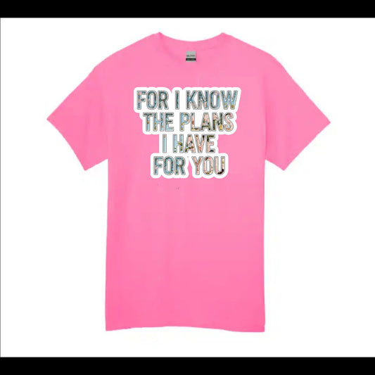 For I know the plans