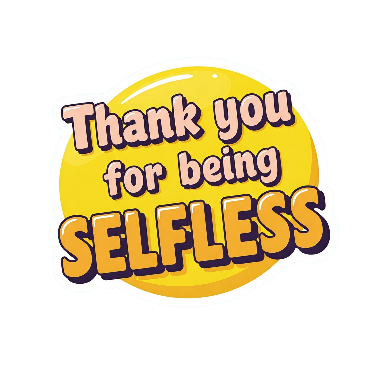 Thank You for....