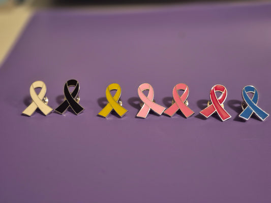 Mini Awareness Ribbon Pin