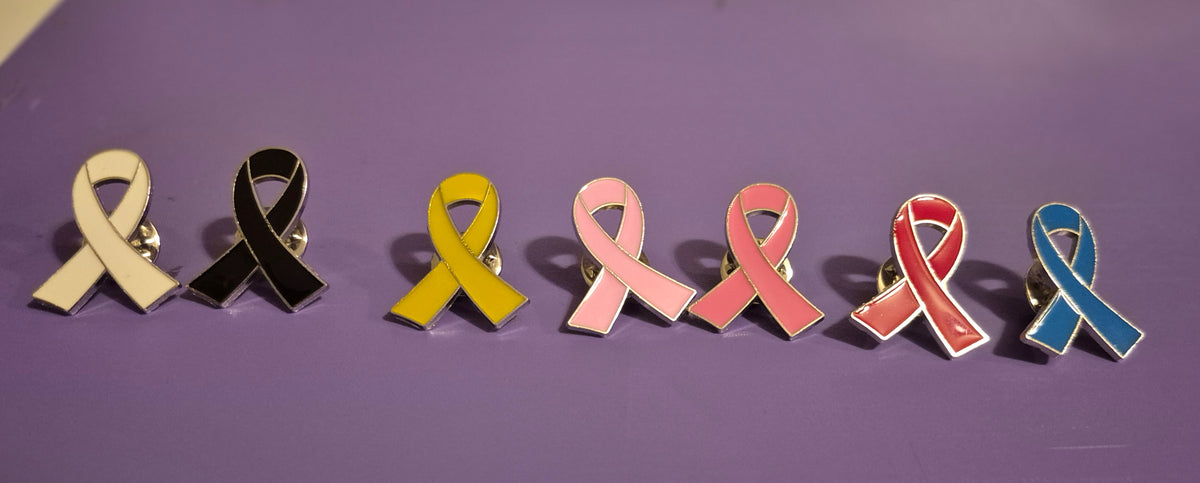 Mini Awareness Ribbon Pin